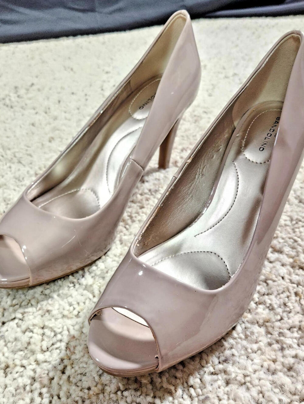 NEW "Mylah" Peep Toe Platform Pumps Size 10M - C6